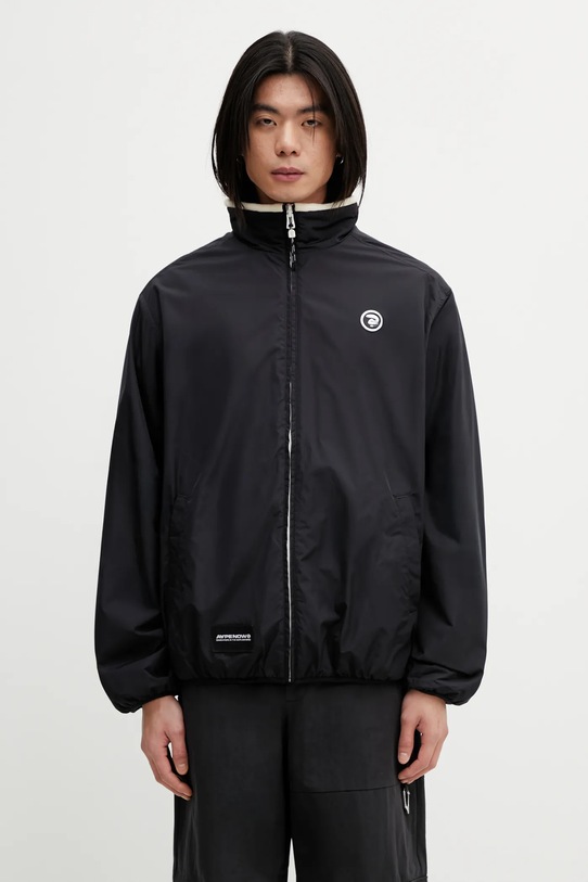 AAPE kurtka dwustronna bez kaptura czarny AAPJKM7732XXP