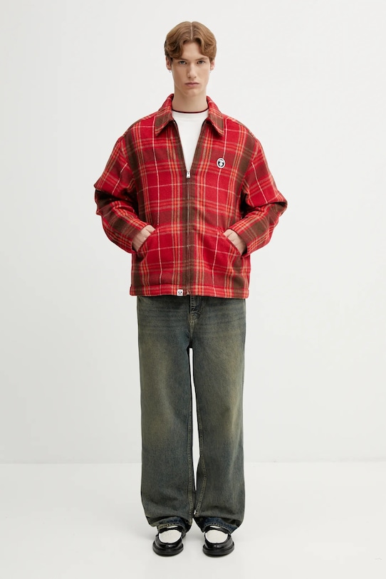 Куртка с добавлением шерсти AAPE AAPJKM7733XXP