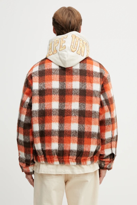 Odzież AAPE kurtka AAPJKM7743XXP pomarańczowy