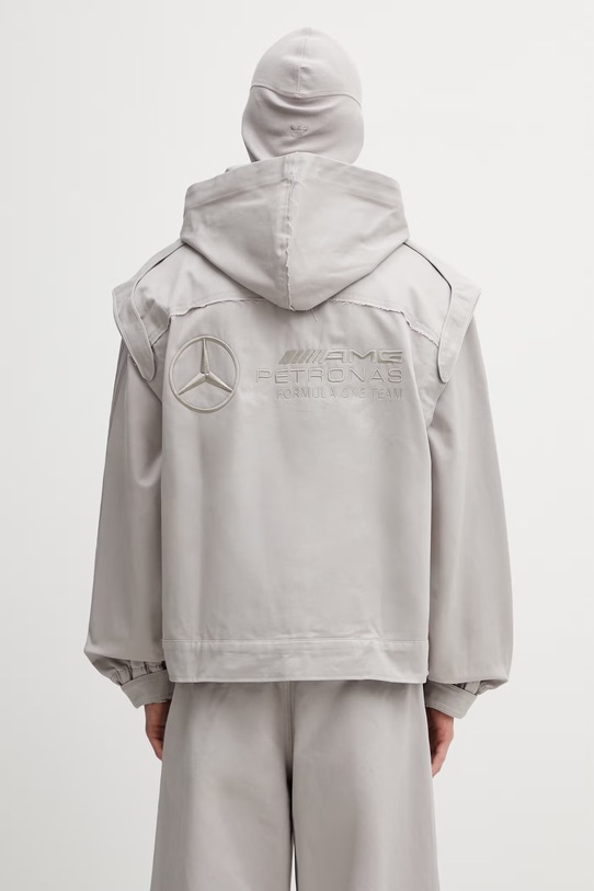 Odzież adidas Originals kurtka bawełniana RACE PANT KD7594 beżowy