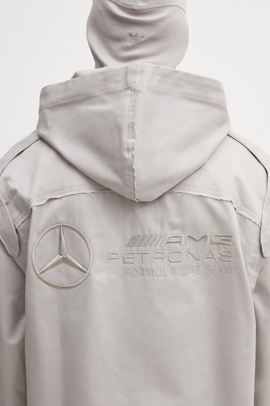 adidas Originals kurtka bawełniana RACE PANT KD7594 beżowy