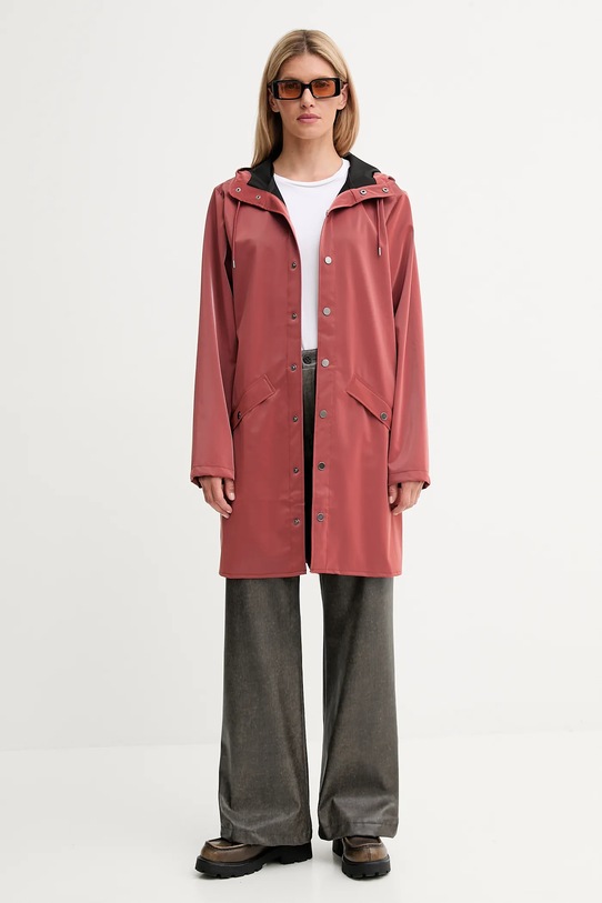 Oblačila Jakna Rains 12020 Long Jacket 12020.125 roza