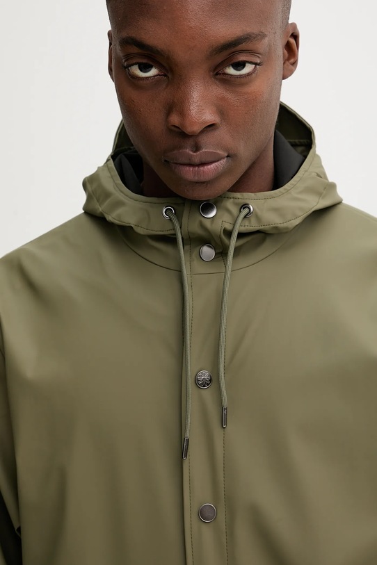 Rains kurtka 12020 Long Jacket zielony 12020.134
