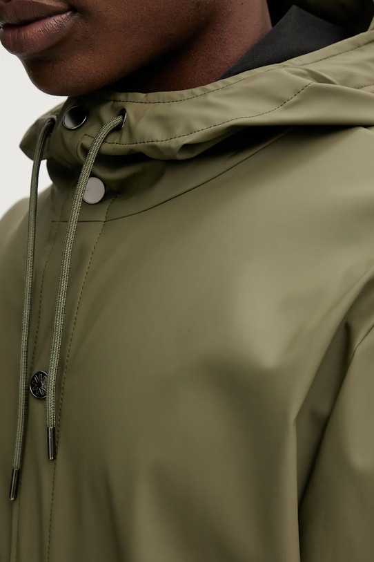 Rains kurtka 12020 Long Jacket 12020.134 zielony
