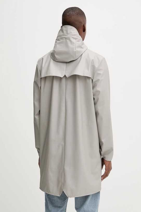 Odzież Rains kurtka 12020 Long Jacket 12020.123 szary