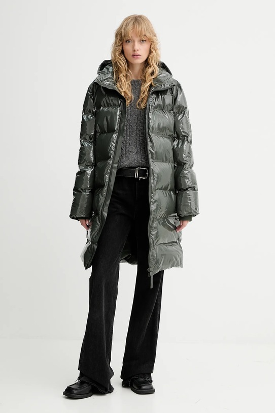 Bunda Rains 15130 Alta Longer Puffer Jacket 15130 zelená AW25