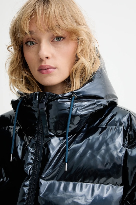 Bunda Rains 15150 Alta Short Puffer Jacket 15150. tmavomodrá