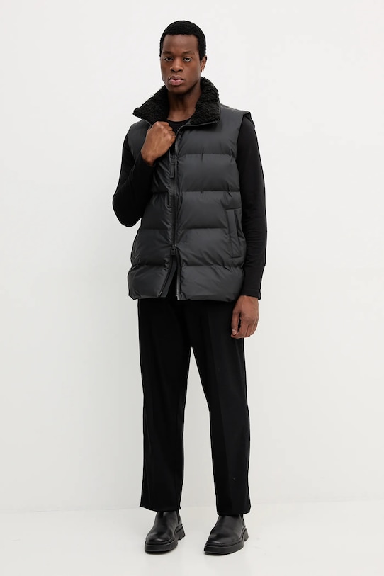 Rains ujjatlan 17220 Alta Vision Puffer Vest fekete 17220