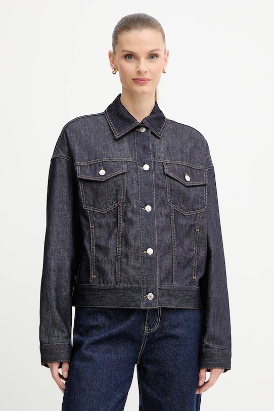 Jeans jakna MAX&Co. 2528046012200 mornarsko modra