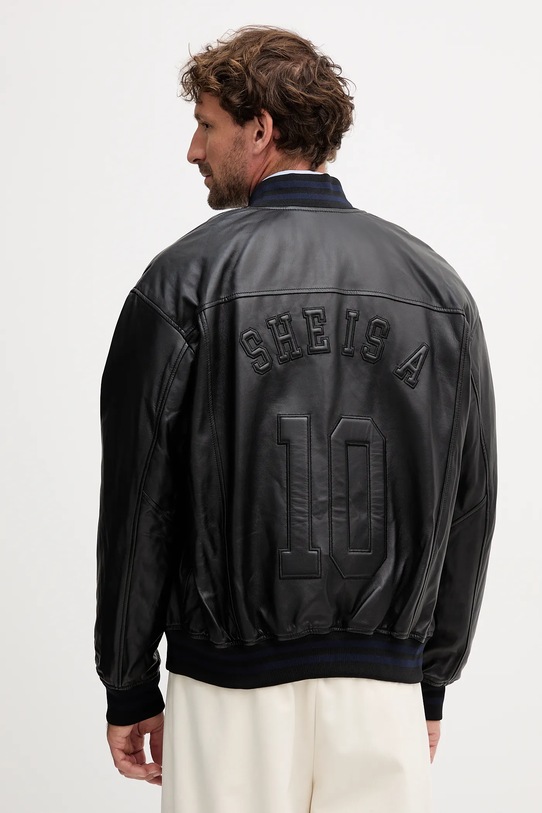 MAX&Co. bőr bomberdzseki fekete 2528446012200