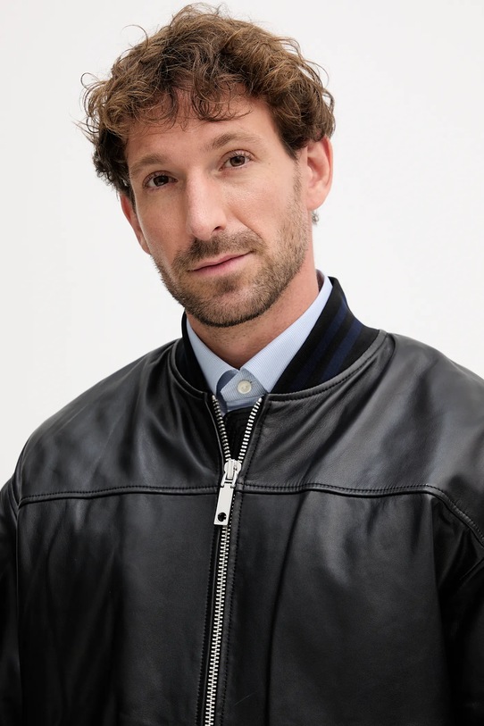 Кожаная куртка MAX&Co. чёрный 2528446012200