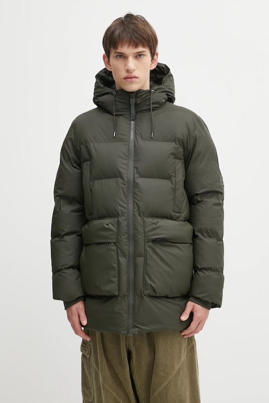 Rains kurtka Alta W3T4 pozostałe zielony 15210.03