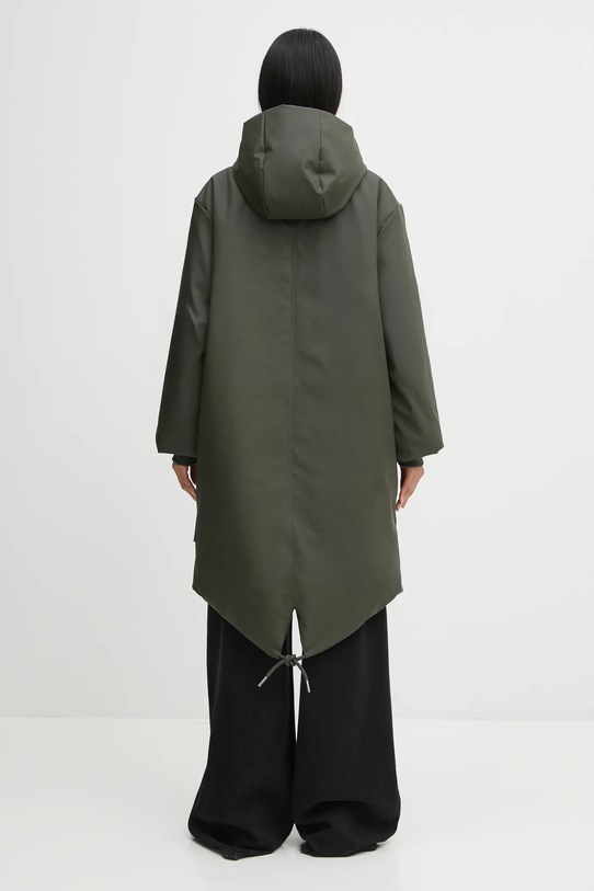 Odzież Rains parka Nome Long Parka W3T3 21460.03 zielony