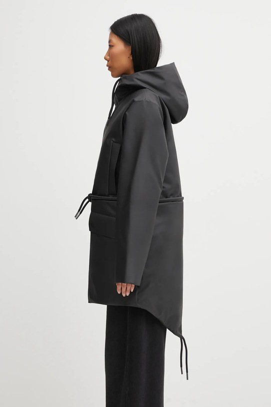Rains parka Nome String W Parka W3T3 21500.01 czarny AW25