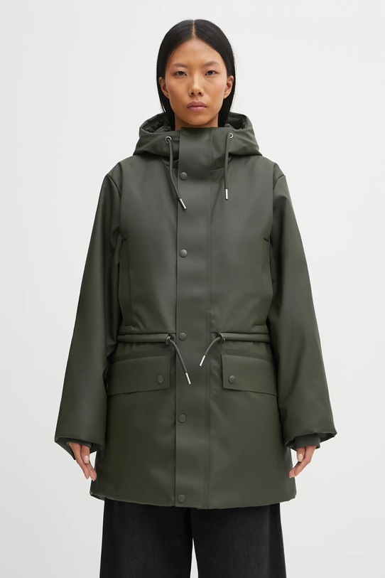 Rains parka Nome String W Parka W3T3 pozostałe zielony 21500.03
