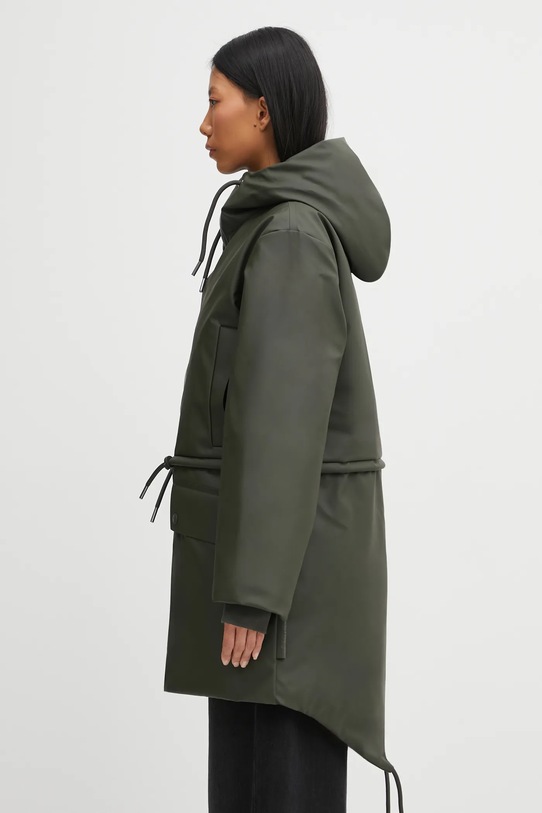 Rains parka Nome String W Parka W3T3 21500.03 zielony AW25