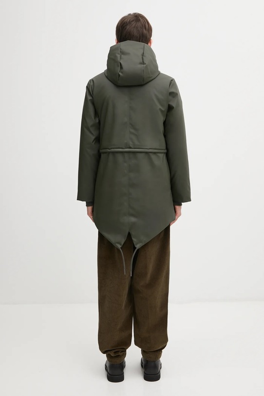 Παρκά Rains Nome String W Parka W3T3 21500.03 πράσινο