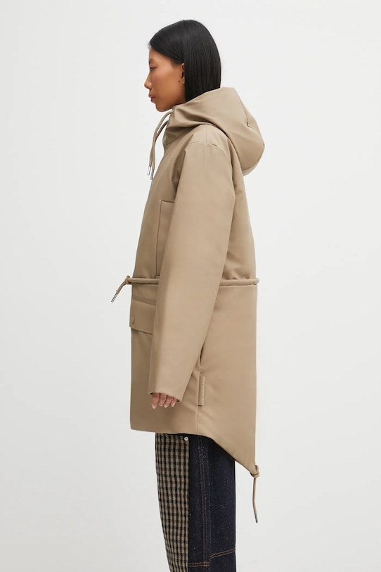 Rains parka Nome String W Parka W3T3 beżowy 21500.133