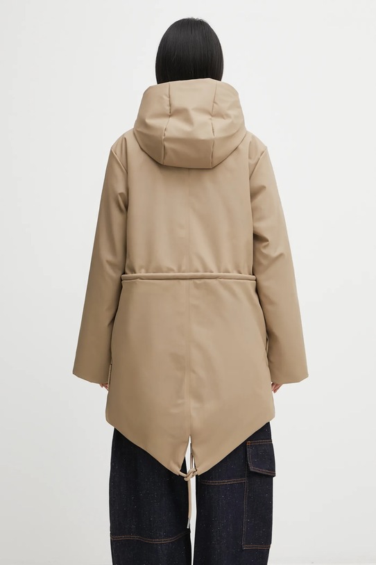 Odzież Rains parka Nome String W Parka W3T3 21500.133 beżowy