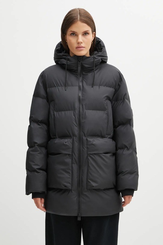 Μπουφάν Rains Alta W3T4 15210.01 μαύρο AW25