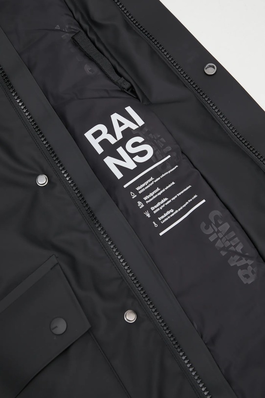 Rains parka Nome Long Parka W3T3 21460.01 czarny