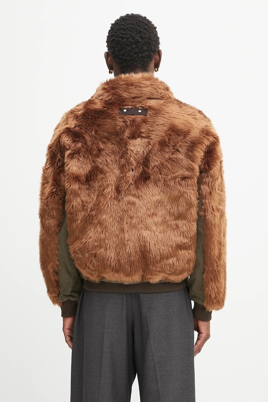 Andersson Bell kurtka Flight Fur Bomber awa710u brązowy