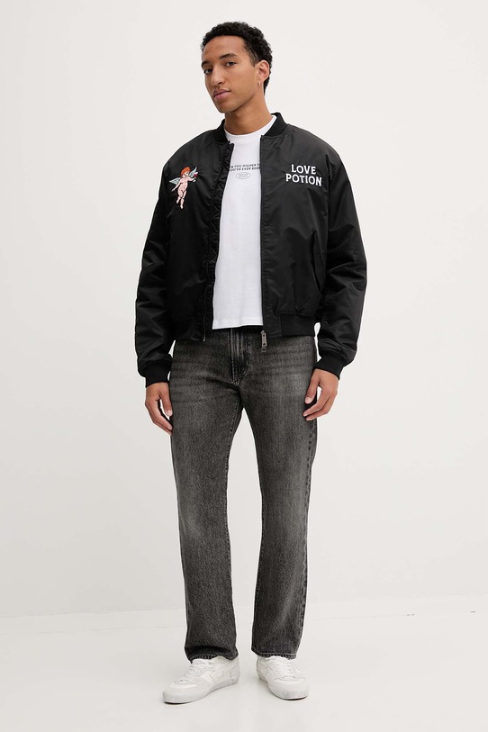 Bomber bunda Kaotiko AR005.01.E002 černá AW25