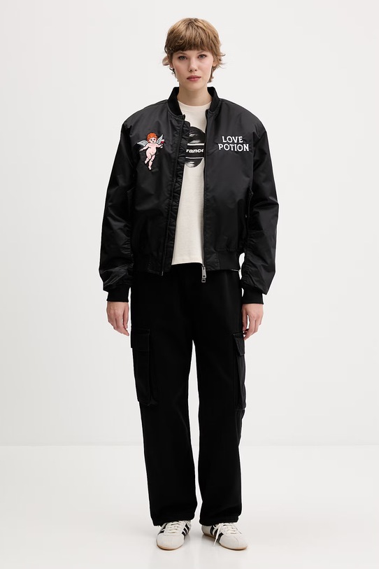 Oblečení Bomber bunda Kaotiko AR005.01.E002 černá