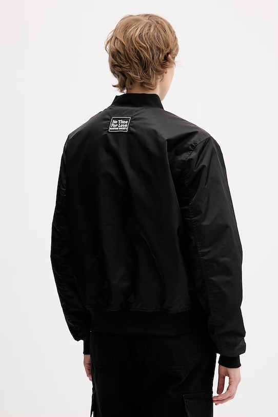 Bomber bunda Kaotiko AR005.01.E002 černá