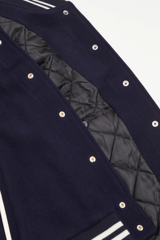Sporty & Rich giacca bomber in lana Eden Crest Varsity OW03160666BL106