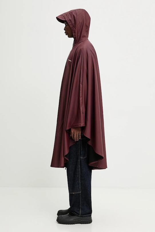 Odzież Rains x Umbro peleryna 20800.141 bordowy