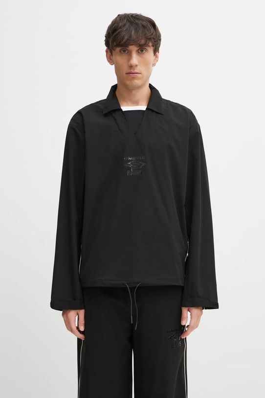 Rains kurtka Rains x Umbro bez kaptura czarny 20840.01