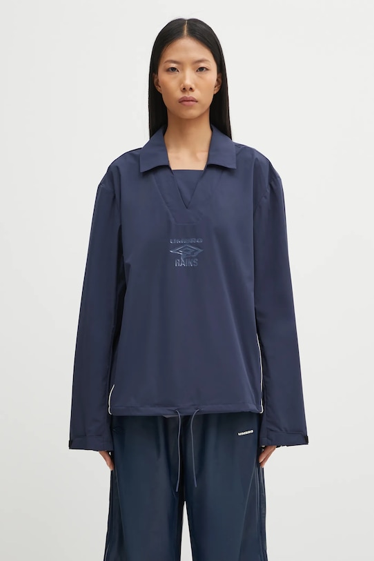 Rains x Umbro kurtka 20840.142 niebieski AW25