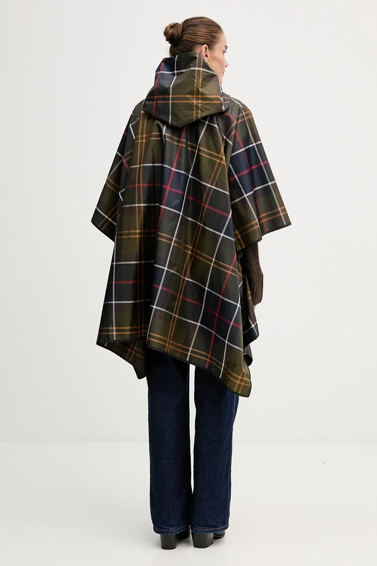 Barbour poncho UAC0214 zielony AW25
