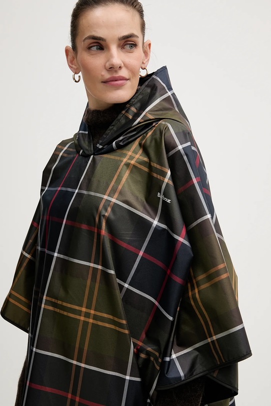Barbour poncho zielony UAC0214
