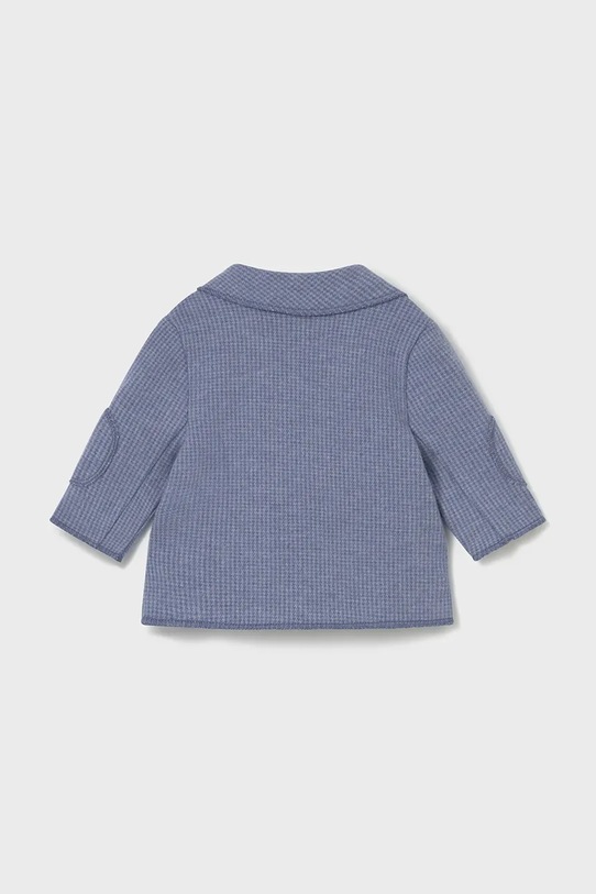 Sako za bebe s dodatkom pamuka Mayoral Newborn 2407.1M.Newborn.9BYA plava AW25