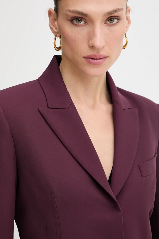 Patrizia Pepe marynarka 8S0549.A454 bordowy