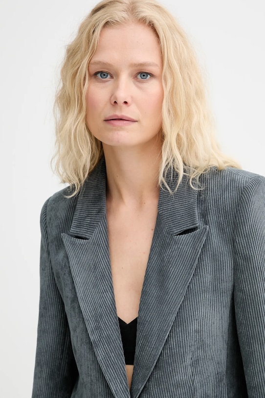 MUNTHE marynarka sztruksowa LAWO szary 253152125310