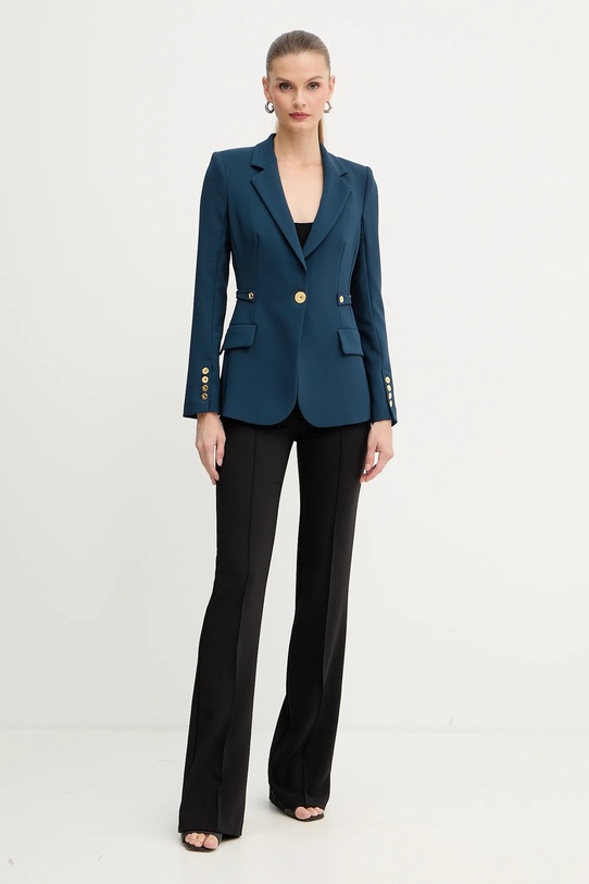 Elisabetta Franchi sacou GI17556E2 bleumarin AW25