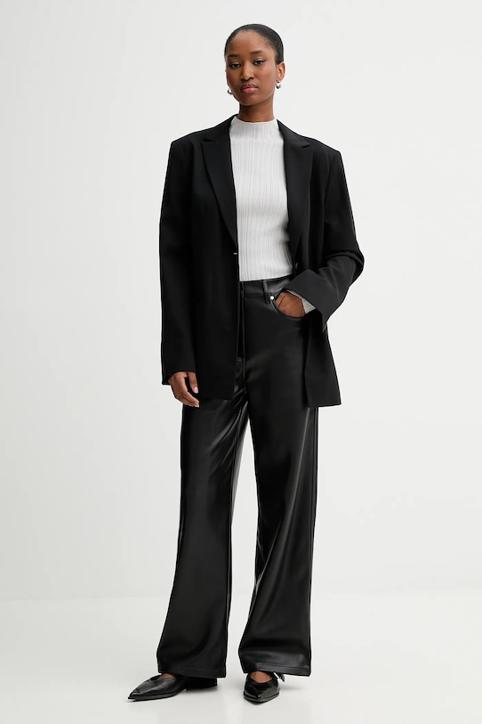 Calvin Klein marynarka LV040WL422 czarny AW25