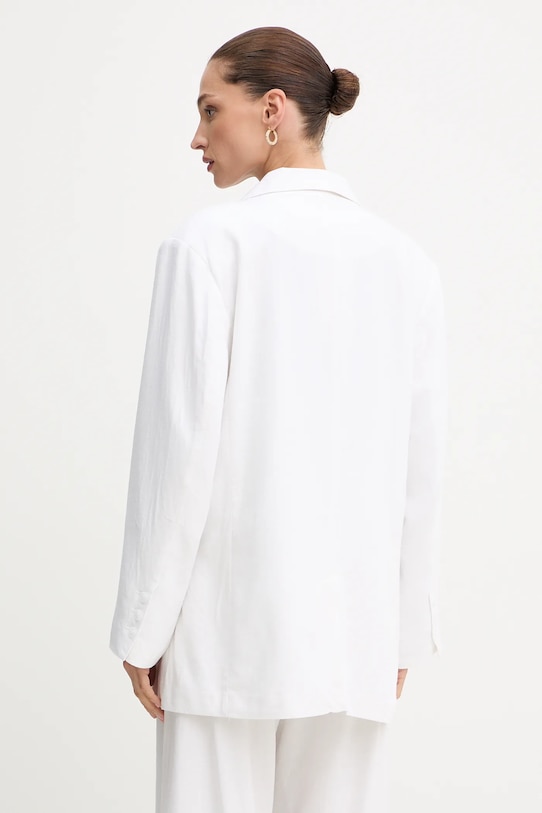 Oblačila Suknjič s primesjo lanu Gestuz 10910285 bela