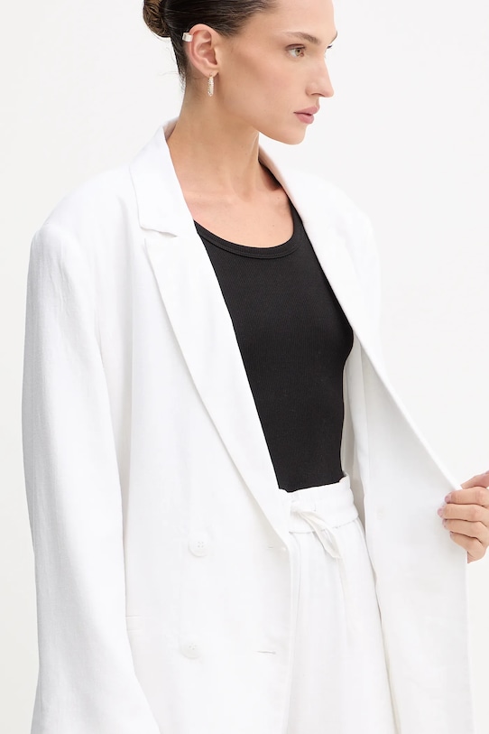 Suknjič s primesjo lanu Gestuz 10910285