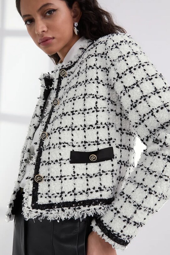 Ruházat Karl Lagerfeld zakó A3W14038 fehér