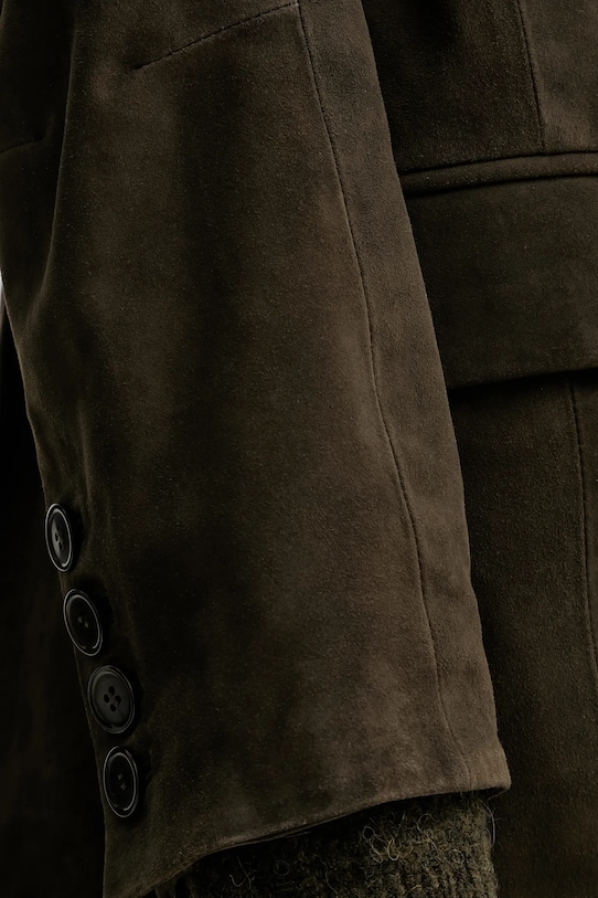 Σακάκι από σουέτ Gestuz 10910552 πράσινο