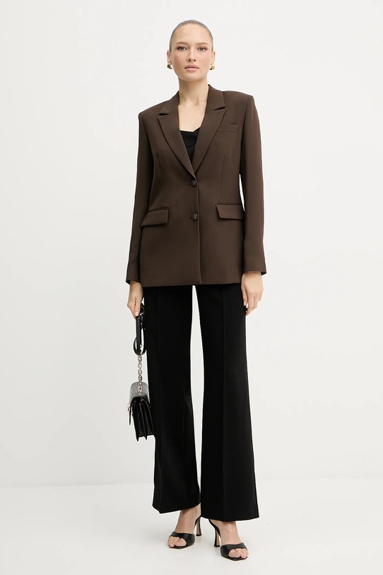 Guess giacca THEOLINE W5YN46.WGHC2 marrone AW25