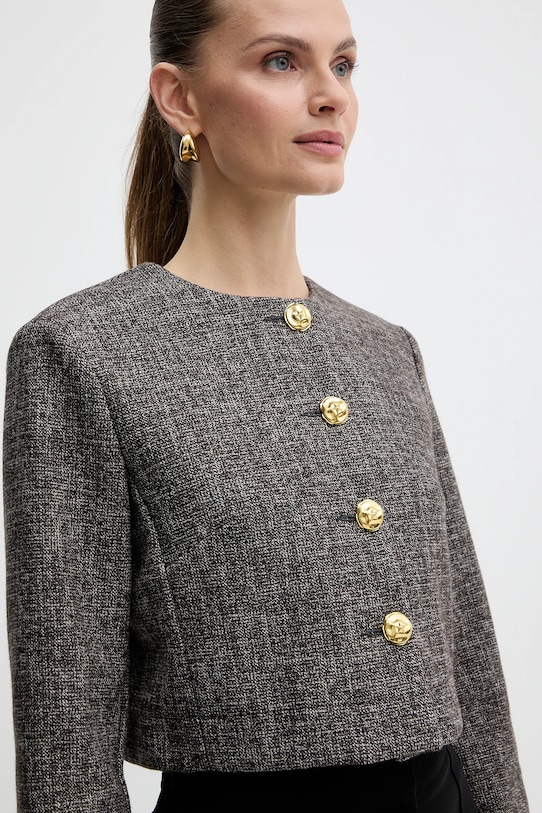 Pinko sacou din lână gri 105708.A2QX