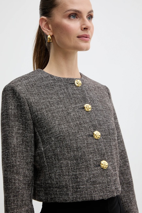 Pinko sacou din lână maro 105708.A2QX