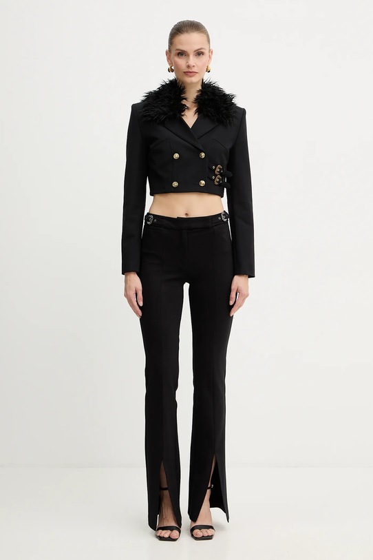 Versace Jeans Couture zakó 79HAQ700.N0356 fekete AW25