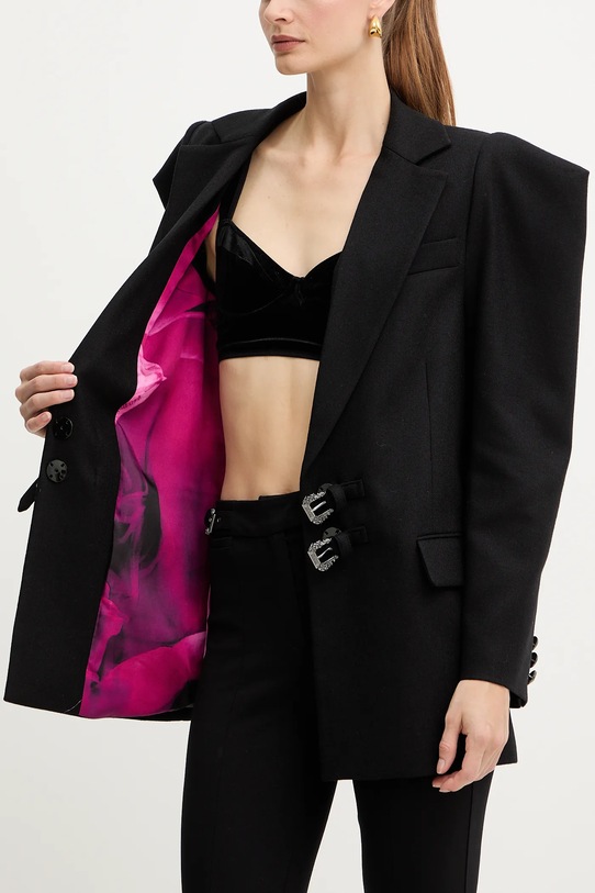 Versace Jeans Couture marynarka z dodatkiem wełny 79HAQ705.N0542