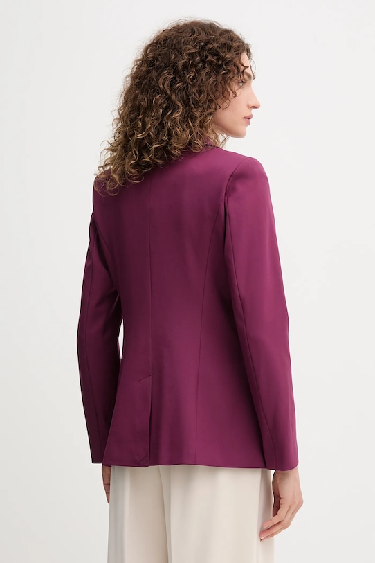 Odzież United Colors of Benetton marynarka 2L4HDW02W fioletowy